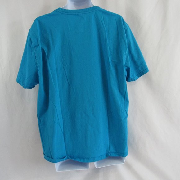 Hurley Surf Co. - Men's XL Blue, Short Sleeve, Cotton, Script Graphic T-Shirt - Picture 3 of 5